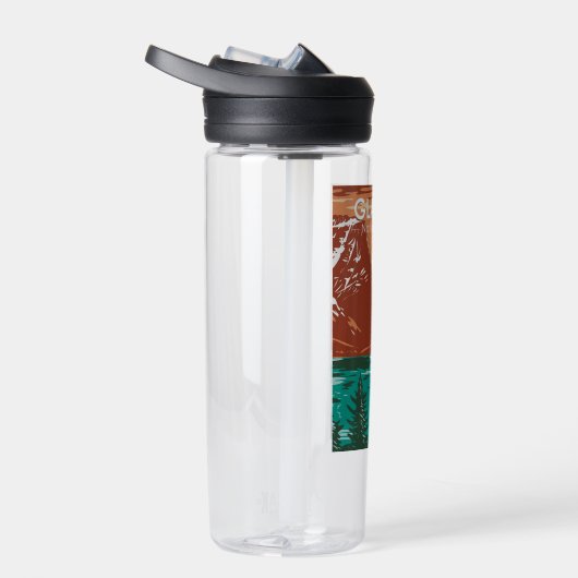 Glacier National Park Montana  Waterfles (Rechts)