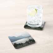 Glacier National Park Mountain Landscape Foto Bier Onderzetter (Rechterzijde)