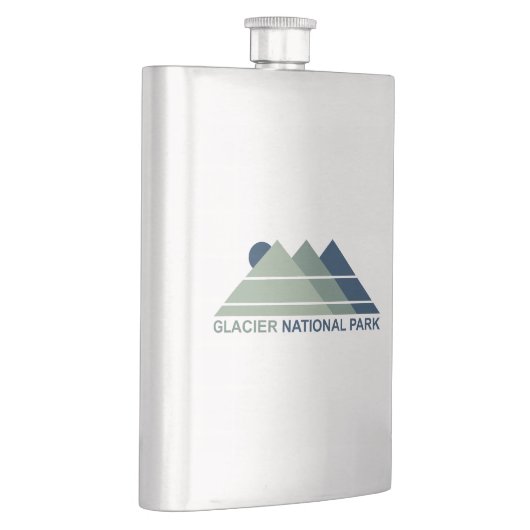 Glacier National Park Mountain Sun Flacon (Rechts)