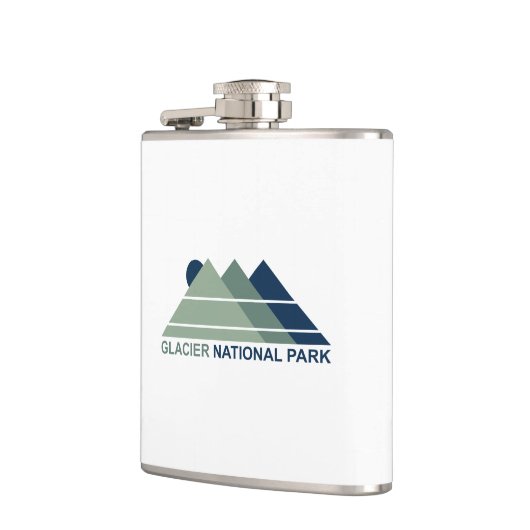 Glacier National Park Mountain Sun Heupfles (Links)