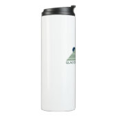 Glacier National Park Mountain Sun Thermosbeker (Gedraaid links)