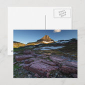 Glacier National Park Mountains Briefkaart (Voorkant / Achterkant)