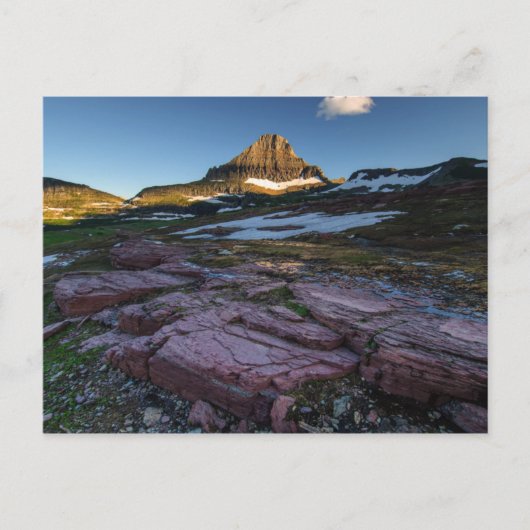 Glacier National Park Mountains Briefkaart (Voorkant)