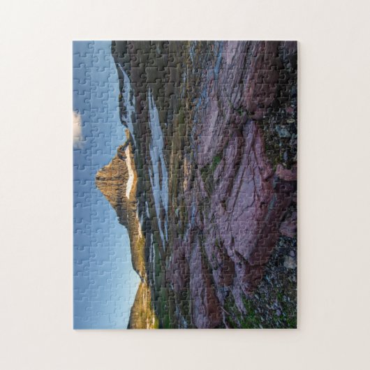 Glacier National Park Mountains Legpuzzel (Verticaal)