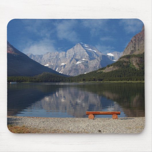 Glacier National Park mousepad Muismat (Voorkant)