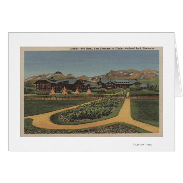 Glacier National Park, MT - Park Hotel East (Voorkant Horizontaal)