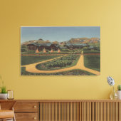 Glacier National Park, MT - Park Hotel East Canvas Afdruk (Insitu (Woonkamer))