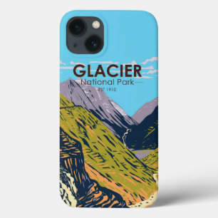 Glacier National Park naar de Sun Road Case-Mate iPhone Case