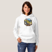 Glacier National Park naar de Sun Road Hoodie (Voorkant volledig)