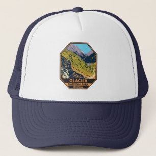 Glacier National Park naar de Sun Road Trucker Pet