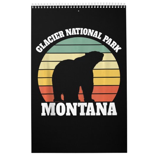 Glacier National Park Polar Beer Lover Kalender (Hoes)