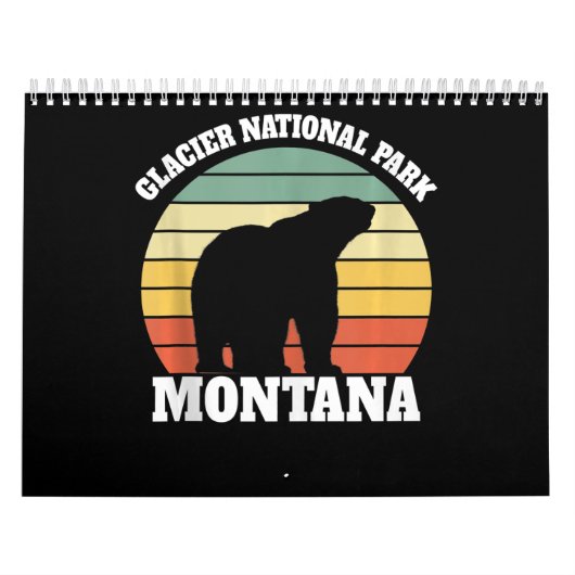 Glacier National Park Polar Beer Lover Kalender (Hoes)
