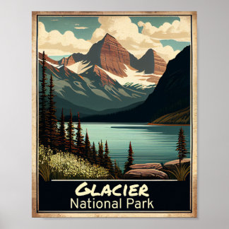 Glacier National Park  Poster