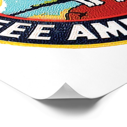 Glacier National Park Poster (Hoek)