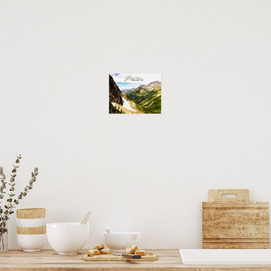 Glacier National Park Poster (Keuken)