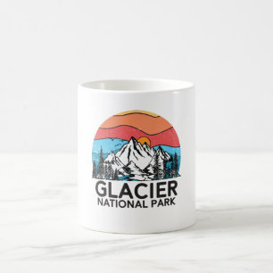  Glacier National Park Retro 80 Montana Koffiemok