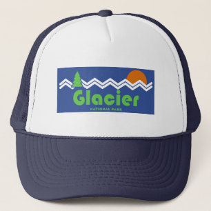 Glacier National Park Retro Trucker Pet