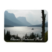 Glacier National Park Revel Photo Magneet (Horizontaal)
