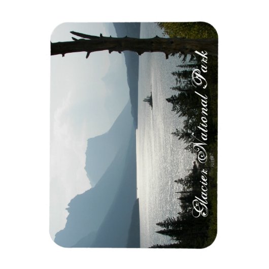 Glacier National Park Revel Photo Magneet (Verticaal)