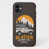  Glacier National Park Road Trip Montana Case-Mate iPhone Case (Achterkant)