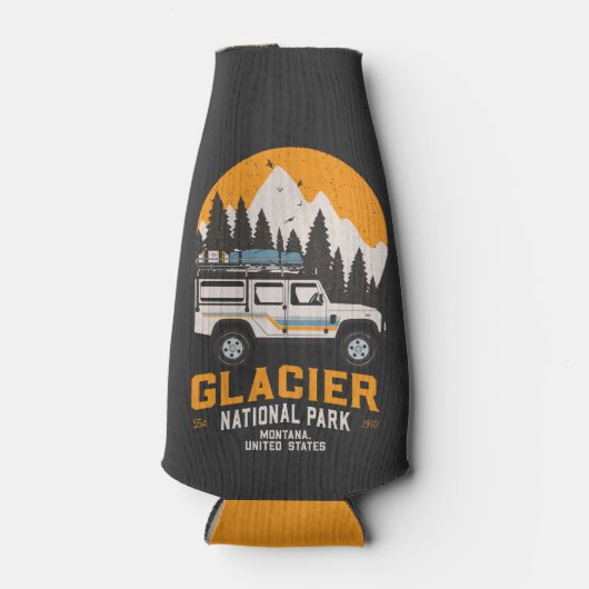  Glacier National Park Road Trip Montana Flesjeskoeler (Voorkant)