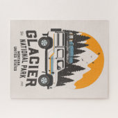  Glacier National Park Road Trip Montana Legpuzzel (Horizontaal)