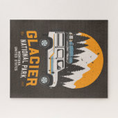  Glacier National Park Road Trip Montana Legpuzzel (Horizontaal)