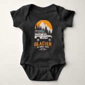 Glacier National Park Road Trip Montana Romper (Voorkant)
