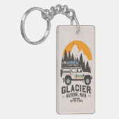  Glacier National Park Road Trip Montana Sleutelhanger (Voorkant Links)