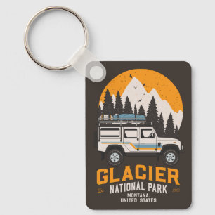 Glacier National Park Road Trip Montana Sleutelhanger