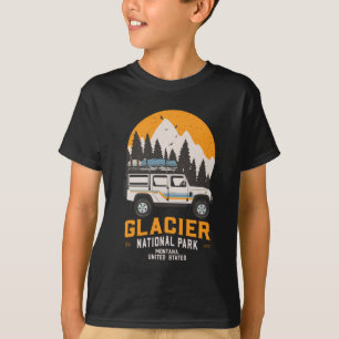 Glacier National Park Road Trip Montana T-shirt