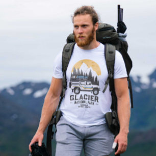 Glacier National Park Road Trip Montana T-shirt