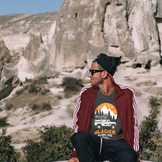  Glacier National Park Road Trip Montana T-shirt