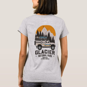 Glacier National Park Road Trip Montana T-shirt