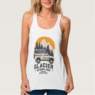  Glacier National Park Road Trip Montana Tanktop