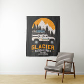  Glacier National Park Road Trip Montana Wandkleed (In situ)