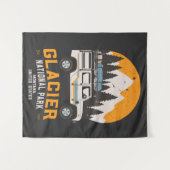  Glacier National Park Road Trip Montana Wandkleed (Voorkant (horizontaal))