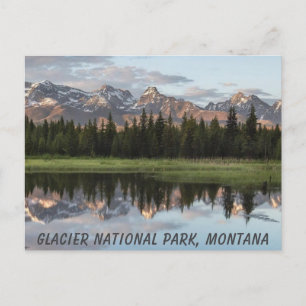 Glacier National Park Rocky Mountains Montana Briefkaart