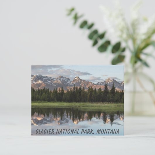 Glacier National Park Rocky Mountains Montana Briefkaart (Staand voorkant)