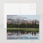 Glacier National Park Rocky Mountains Montana Briefkaart (Voorkant / Achterkant)