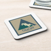 Glacier National Park Rustic Bier Onderzetter (Linkerzijde)