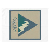 Glacier National Park Rustic Tafelkleed (Voorkant (Horizontaal))