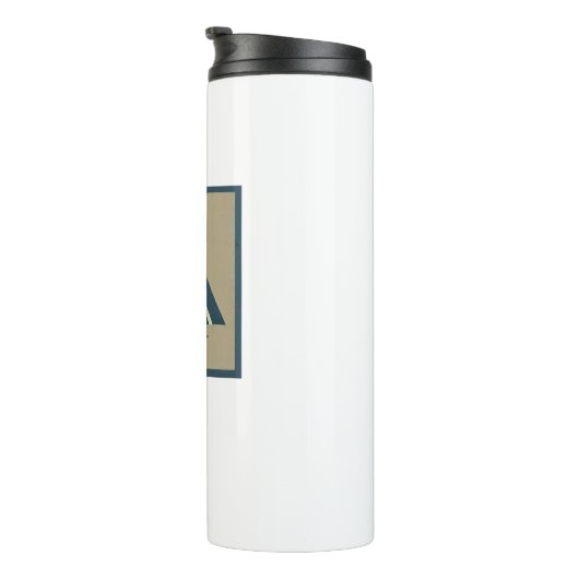 Glacier National Park Rustic Thermosbeker (Geroteerd rechts)