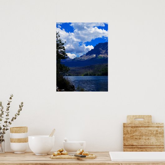 Glacier National Park scènes Poster (Keuken)