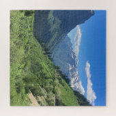 Glacier National Park Schilderachtig berg puzzel Legpuzzel (Horizontaal)