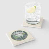 Glacier National Park Stenen Onderzetter (Zijkant)