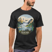 Glacier National Park T-shirt (Voorkant)