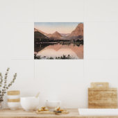 Glacier National Park, Two Medicine Lake, Poster (Keuken)