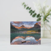 Glacier National Park USA Briefkaart (gletsjer 6) (Staand voorkant)