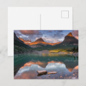 Glacier National Park USA Briefkaart (gletsjer 6) (Voorkant / Achterkant)